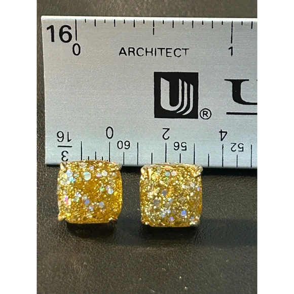 Women's Kate Spade Earrings Gold Multi-color - Picture 2 of 6